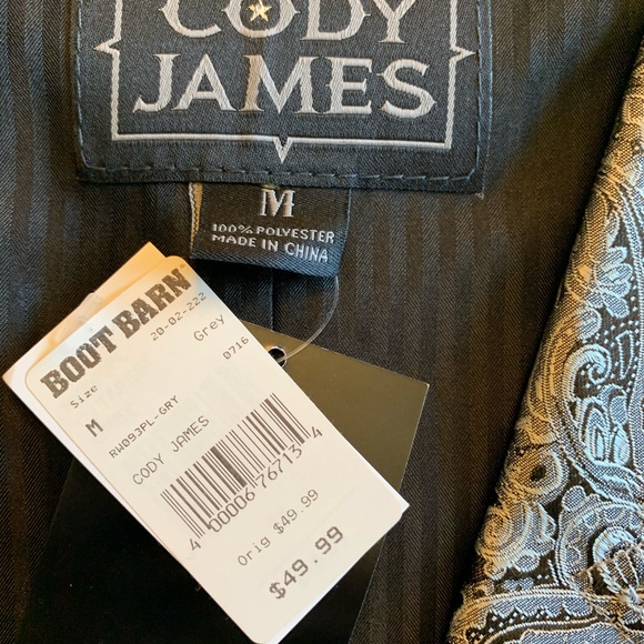 Cody James Vest NWT - Picture 3 of 3